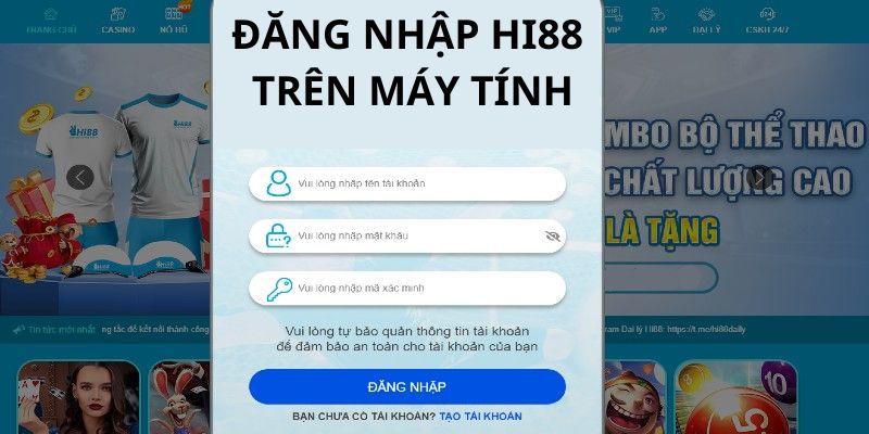 Nhà cái hướng dẫn bạn thực hiện đăng nhập vào tài khoản 